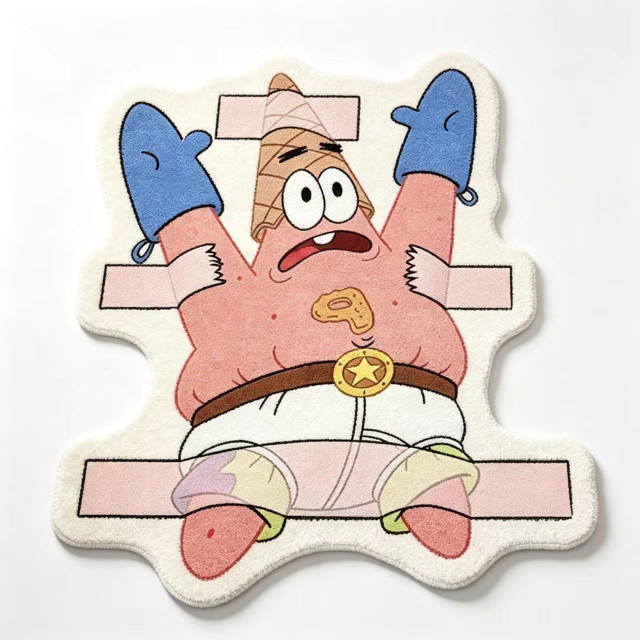 Anime Cartoon Area Rug – Cute Non-Slip Plush Carpet | Thick Faux Cashmere, No Shedding
